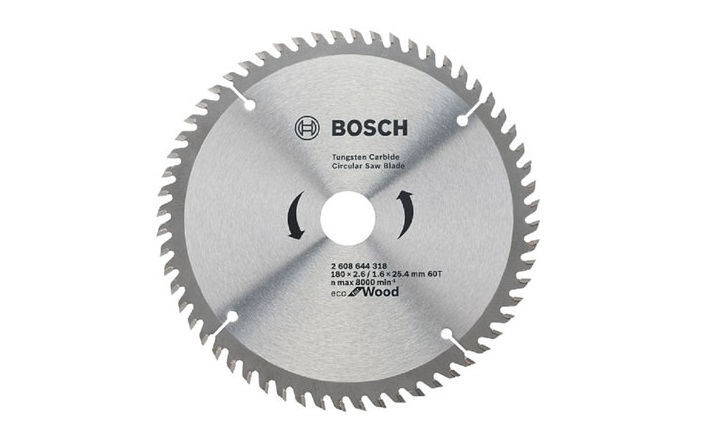 Lưỡi cưa gỗ 250x25.4mm T60 Bosch 2608644309 Lưỡi cưa gỗ 250x25.4mm T60 Bosch 2608644309