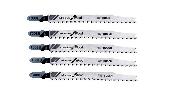 Lưỡi cưa lọng T 308 B - Gỗ (bộ 5 lưỡi) Bosch 2608663751 Lưỡi cưa lọng T 308 B - Gỗ (bộ 5 lưỡi) Bosch 2608663751