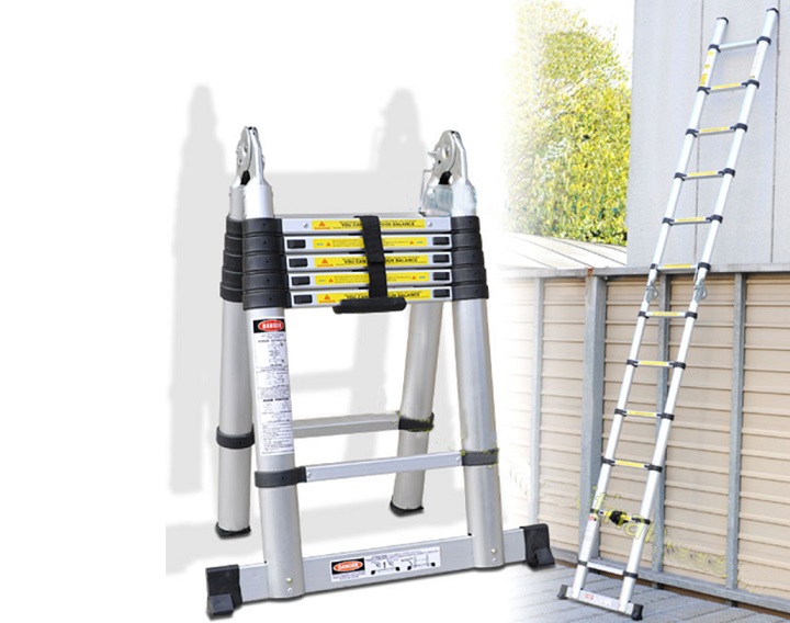 Thang nhôm rút Nitaka AI50 chống gỉ tốt, bền bỉ với thời gian Thang nhôm rút Nitaka AI50 chống gỉ tốt, bền bỉ với thời gian