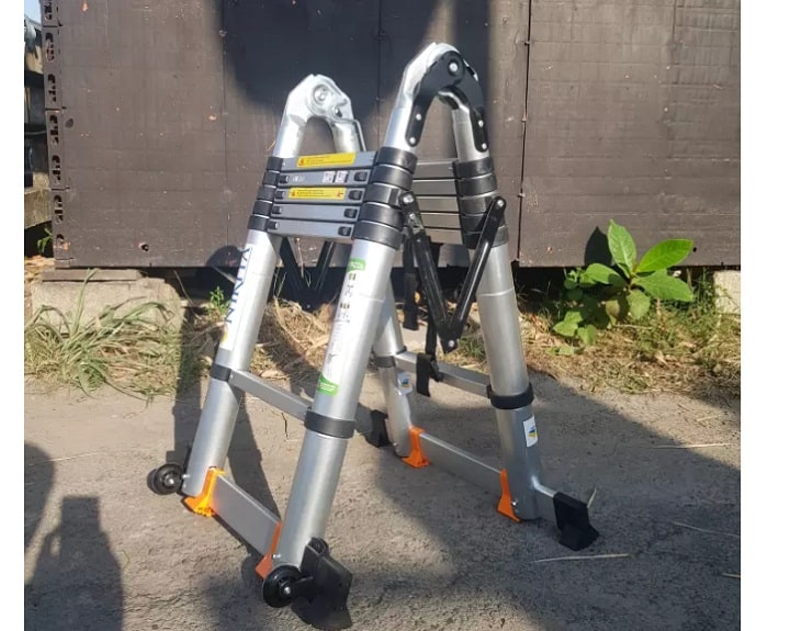 Thang nhôm rút Nikita AID-38 tích hợp nhiều chức năng