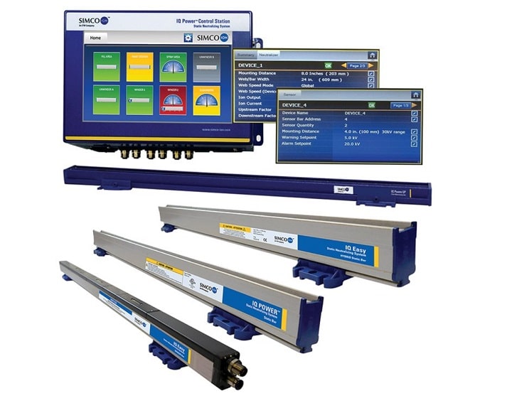Hệ thống khử ion cho vị trí nguy hiểm SIMCO IQ Power HL System dễ dàng sử dụng. Hệ thống khử ion cho vị trí nguy hiểm SIMCO IQ Power HL System dễ dàng sử dụng.