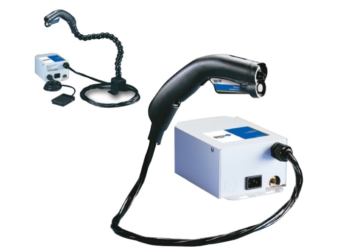 Súng thổi ion Simco Top Gun thiết kế chắc chắn, thân thiện với người dùng