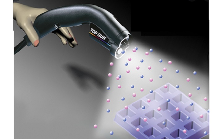 Thiết bị thổi ion Simco Top Gun dùng chủ yếu trong công nghiệp