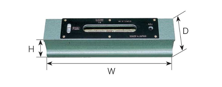 Thiết kế gọn nhẹ của thước nivo RSK 542-1502