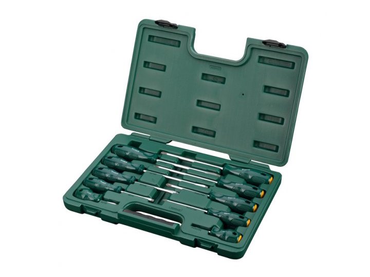 Bộ tuốc nơ vít 10 chi tiết Sata 09304E