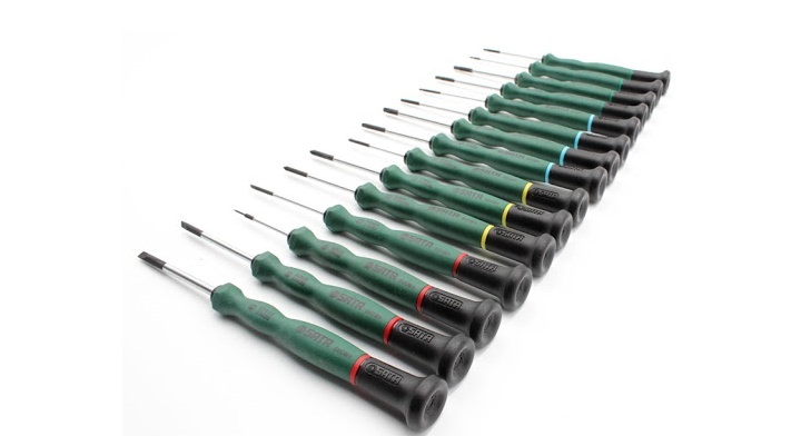 Bộ tuốc nơ vít cán dài 15 chi tiết Sata 09317