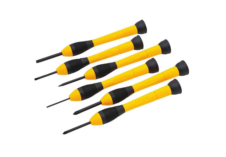 Bộ tô vít sửa chữa đồng hồ 6 chiếc STHT66052-8 Bộ tô vít sửa chữa đồng hồ 6 chiếc STHT66052-8