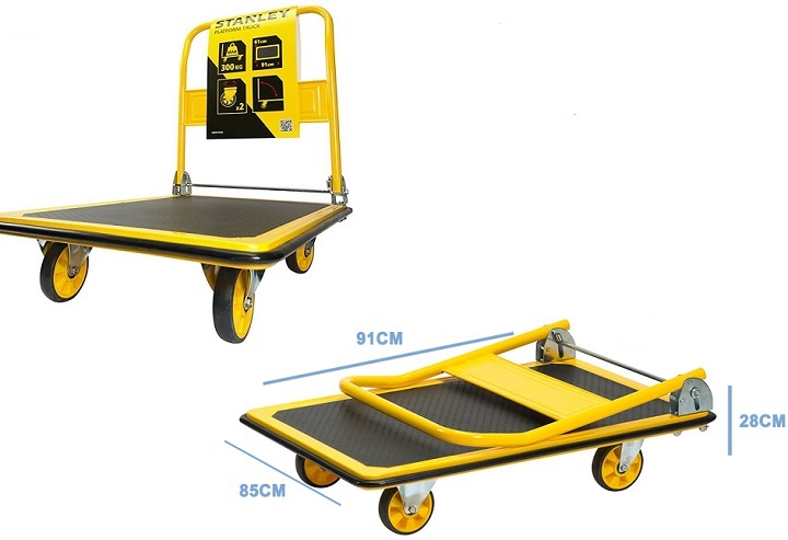 Xe đẩy hàng 4 bánh Stanley SXWTD-PC528