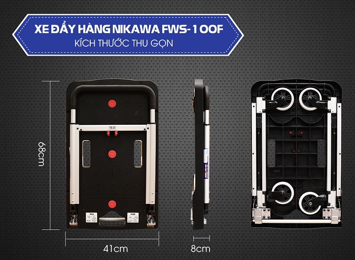 Xe đẩy hàng Nikawa FWS-100F