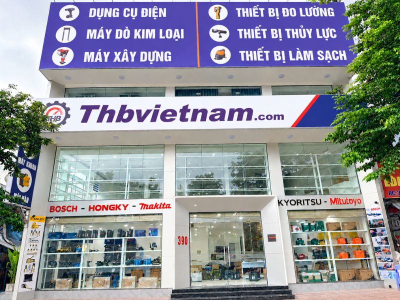 Cửa hàng máy rửa xe gia đình THB Việt Nam tại TP Hồ Chí Minh