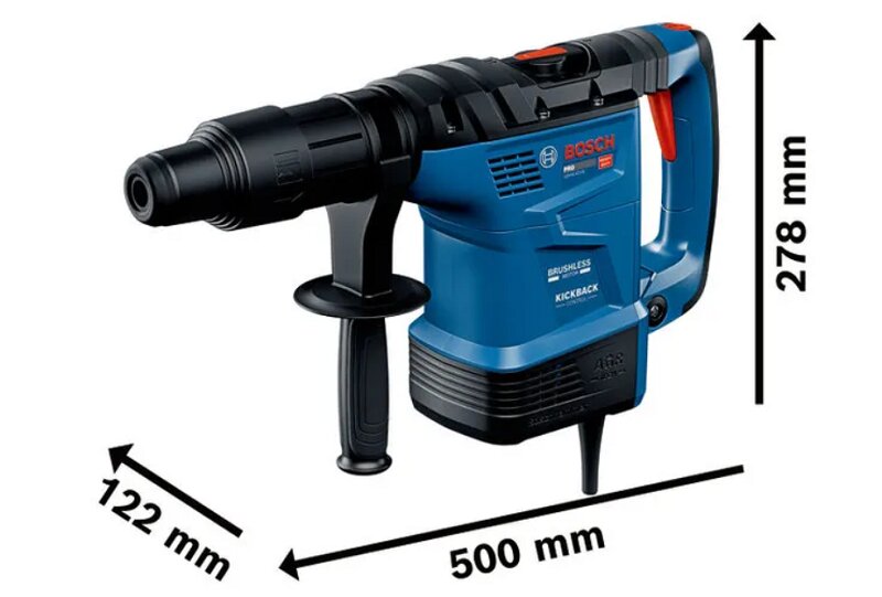 Bosch GBH6-42VB dùng điện nhưng có động cơ không chổi than công suất lớn