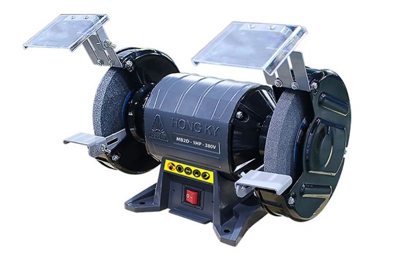 Máy mài bàn 2 đá Hồng Ký GLA-H0.7532-2Đ công suất 1HP