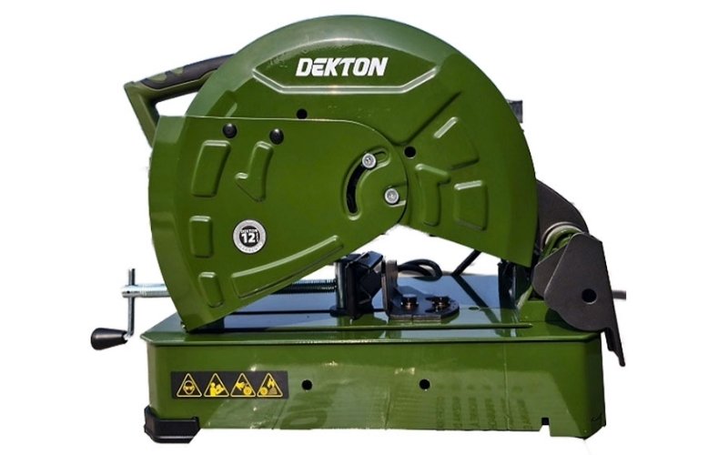 Máy cắt sắt Dekton DK-CHK355XPRO thiết kế dạng để bàn bền chắc