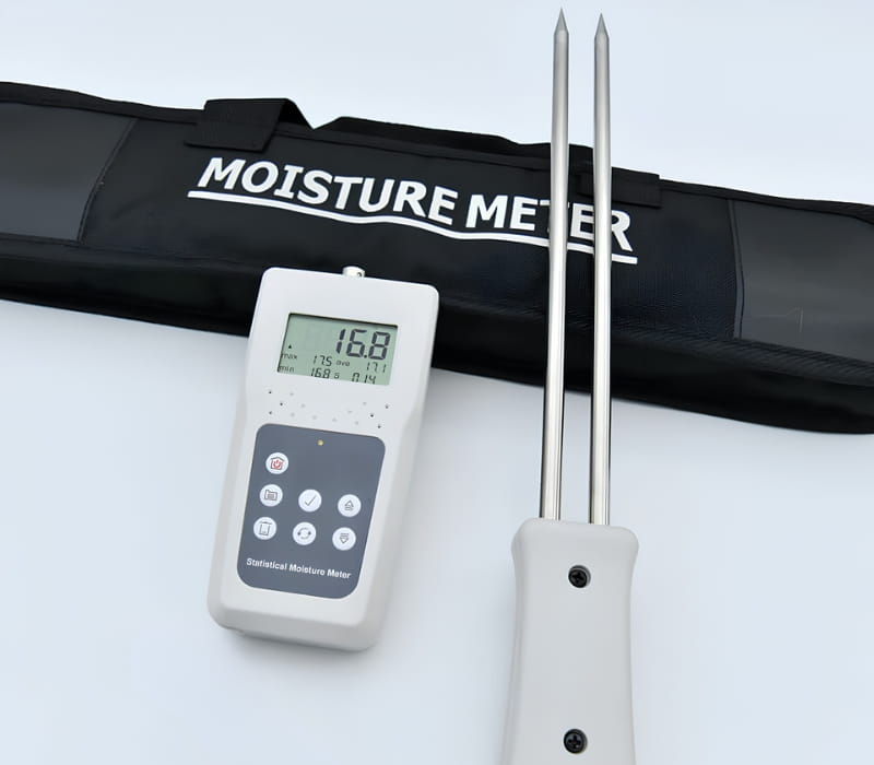 Total Meter KMS680C đo độ ẩm bông vải với dải đo rộng, độ chính xác cao