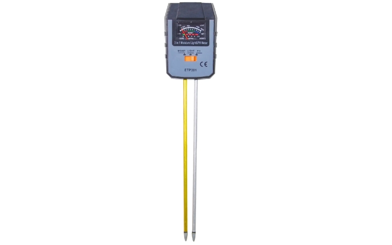 Máy đo độ ẩm đất Total Meter ETP301 nhỏ gọn, trang bị đầu dò dạng kim dài 