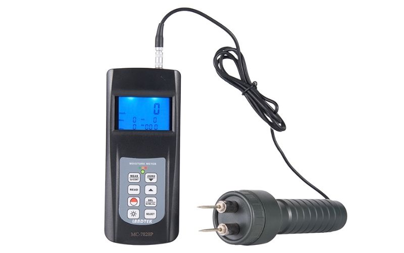 Máy đo độ ẩm gỗ Total Meter MC7825S sử dụng phương pháp đo điện trở độ chính xác cao