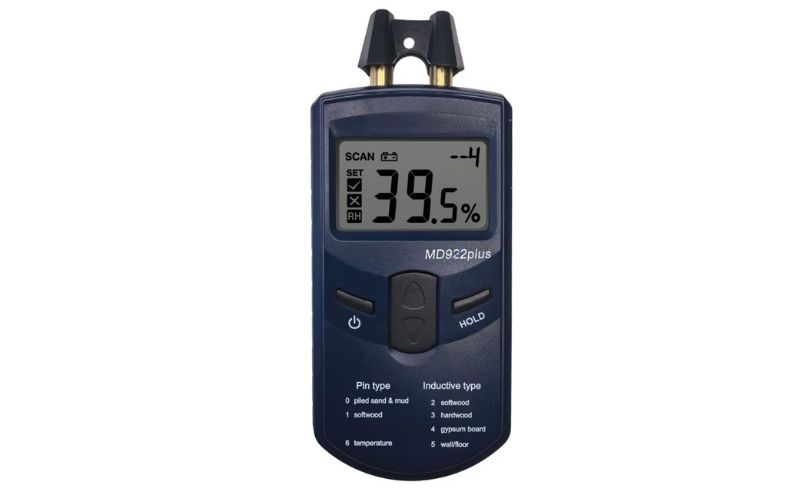 Máy đo độ ẩm gỗ Total Meter MD922plus nhỏ gọn, hiển thị rõ nét