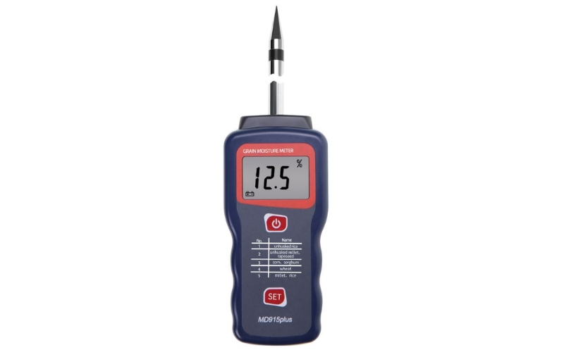Máy đo độ ẩm Total Meter MD915plus thiết kế đầu dò dài, màn hình LCD sắc nét