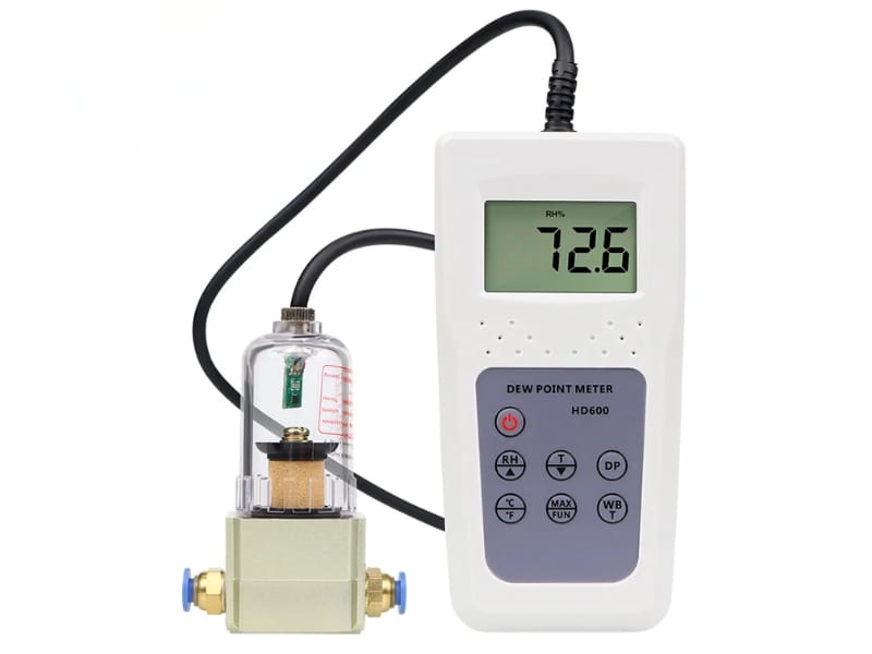 Nhiệt ẩm kế di động Total Meter HD600 đo lường đa năng