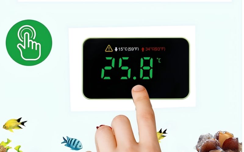 Nhiệt ẩm kế Total Meter AT-2 có thể sử dụng cho bể cá