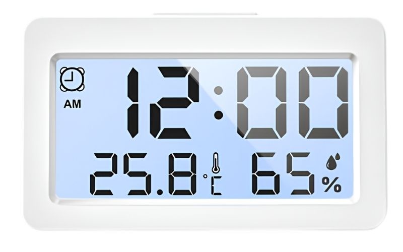 Nhiệt ẩm kế Total Meter D2 hiển thị đồng thời nhiệt độ, độ ẩm tiện lợi