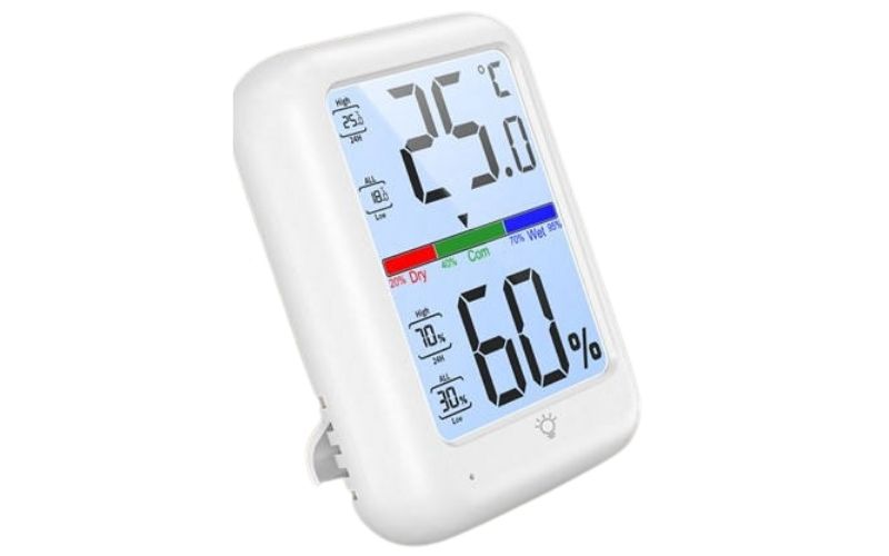 Nhiệt ẩm kế Total Meter D4 đo nhiệt độ, độ ẩm với độ chính xác ±1°C