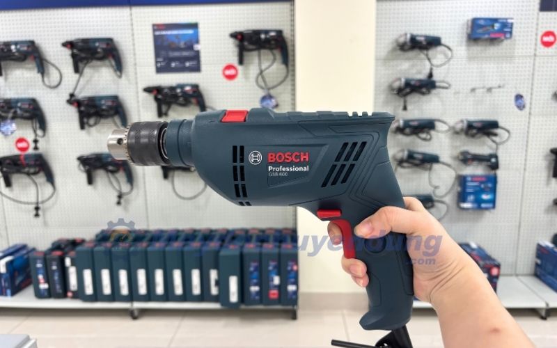 Máy khoan Bosch GSB 600 khoan mạnh mẽ Máy khoan Bosch GSB 600 khoan mạnh mẽ