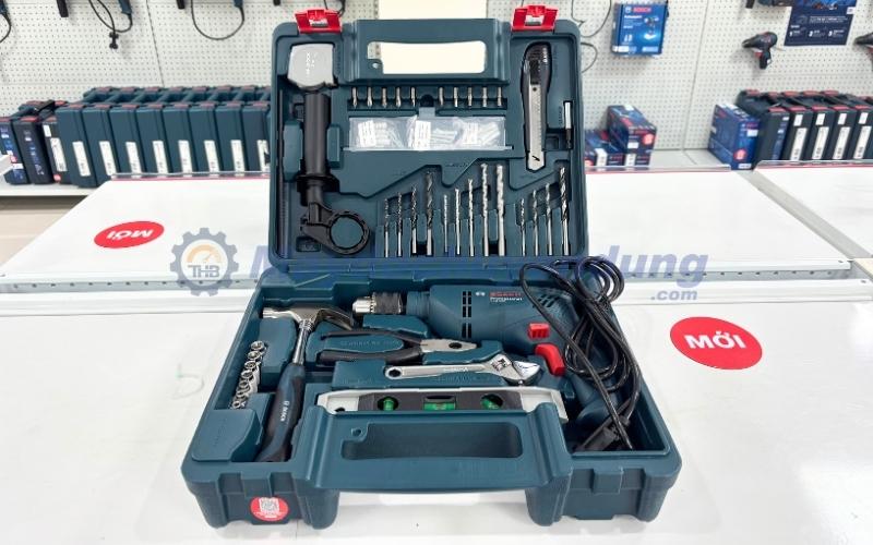 Bộ sản phẩm máy khoan động lực Bosch GSB 600