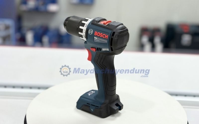 Máy khoan pin Bosch GSR 18V-52 SOLO nhỏ gọn, kết cấu chắc chắn