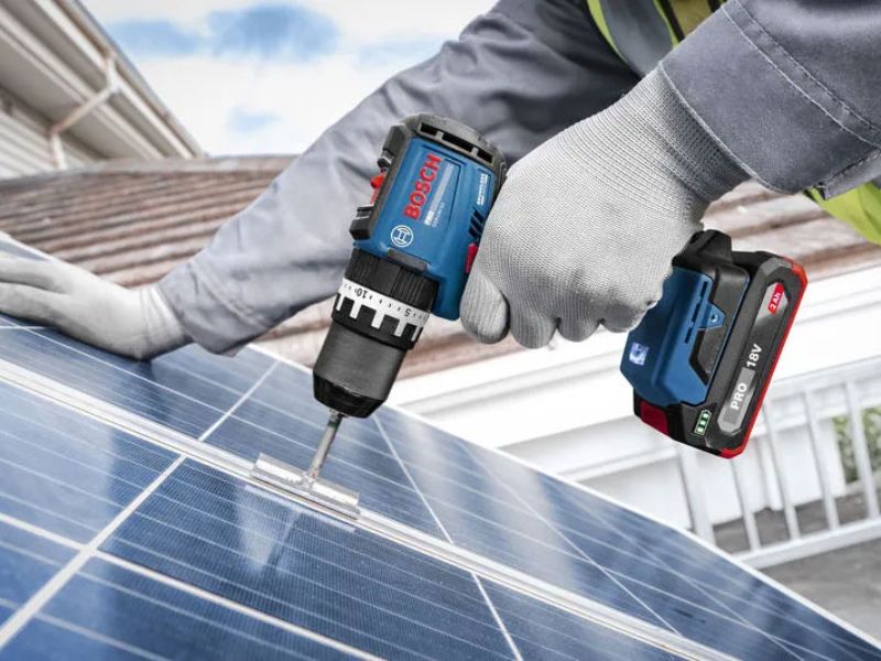 Bosch GSB 18V-52 (1 pin) ứng dụng rộng rãi trong nhiều công việc