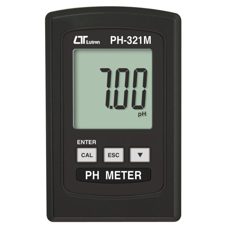 Lutron PH-321M thao tác đo nhanh 1 giây, hỗ trợ dải đo 0 - 14 pH