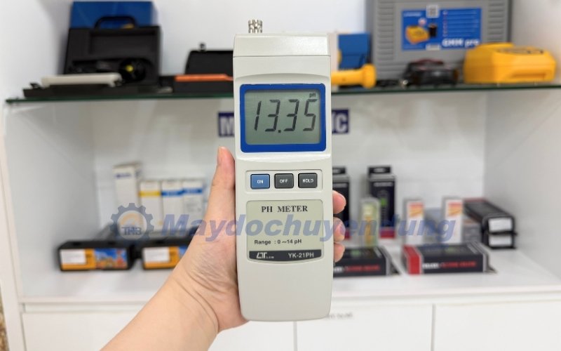 Lutron YK-21PH đo nhanh từ 0 - 14 pH, độ chính xác cao