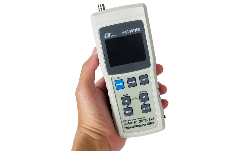 Máy đo pH/ORP, DO, CD, TDS, độ mặn Lutron WAC-2019SD