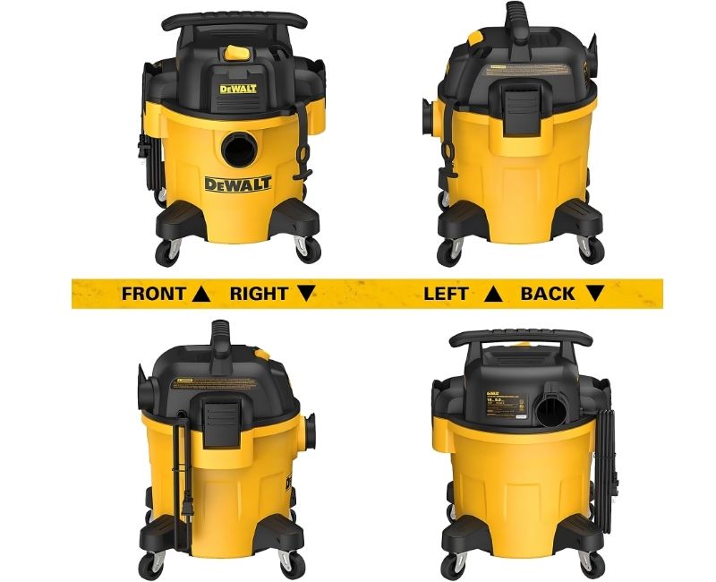 Máy hút bụi 3 chức năng 20L Dewalt DXV20P độ bền cao, dễ di chuyển