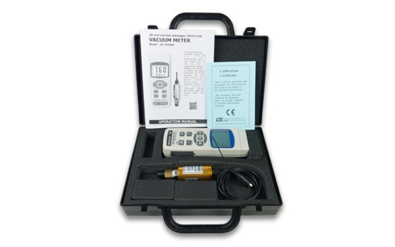 Bộ sản phẩm máy đo chân không Lutron VC-9210SD