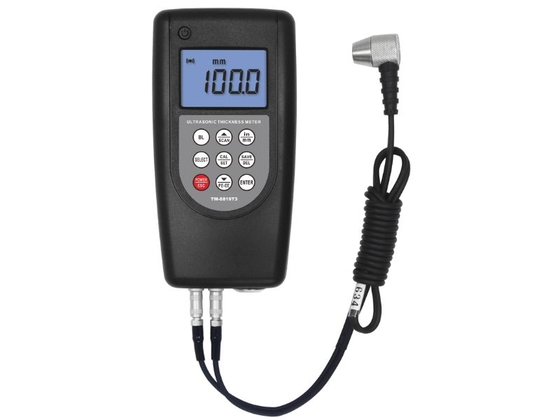 Máy đo độ dày lớp sơn phủ Total Meter TM8819-T3 hoạt động với hai chế độ đo