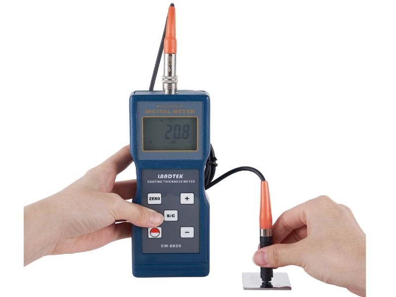 Máy đo độ dày lớp sơn phủ Total Meter CM8820 đo chính xác trên bề mặt lớp phủ