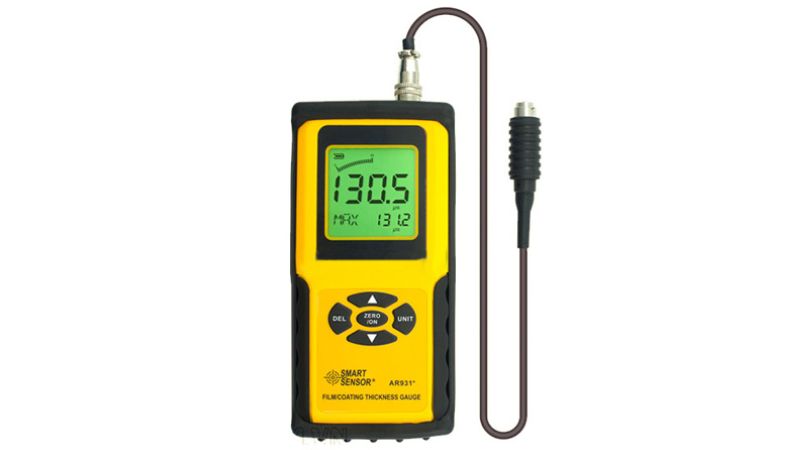 Máy đo độ dày lớp phủ Smartsensor AR931 thiết kế dạng cầm tay nhỏ gọn