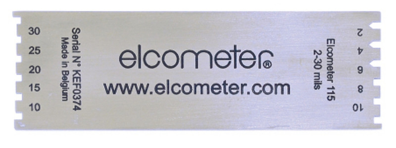 Thiết bị kiểm tra độ dày sơn ướt, sơn bột Elcometer B11529451E