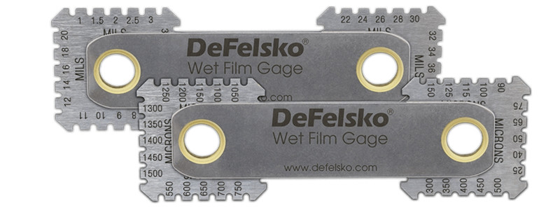 Thước đo độ dày sơn DeFelsko WFG60/1500SSC dải đo 1 - 1.500 micron (1 - 60 mils)