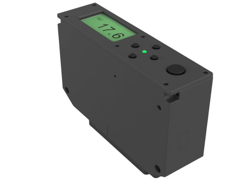 Máy đo độ bóng góc 60° 3NH YG60L thiết kế gọn nhẹ, hiển thị kết quả đo rõ nét