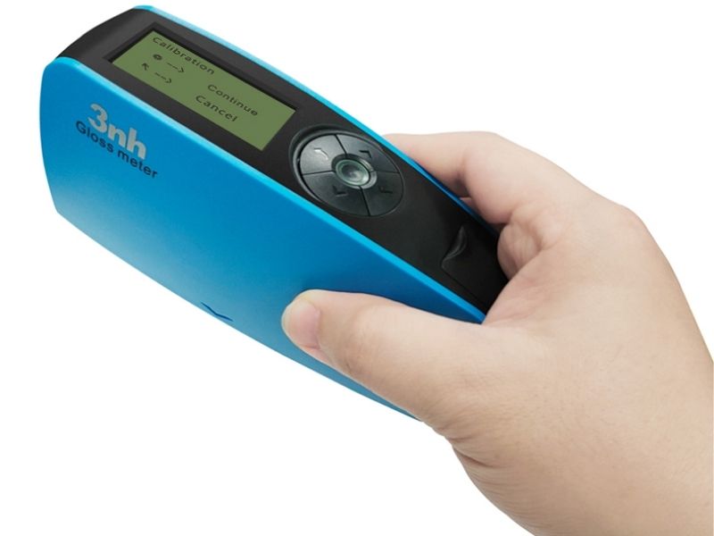 Máy đo độ bóng góc 75° 3NH YG75 sở hữu thiết kế gọn nhẹ dạng cầm tay 