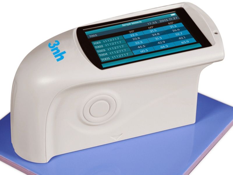 Máy đo độ bóng ba góc (20°/60°/85°) 3NH HG268 thiết kế gọn nhẹ 