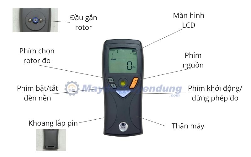 Máy đo độ nhớt Rion VT-06 thiết kế hiện đại, tính ứng dụng cao