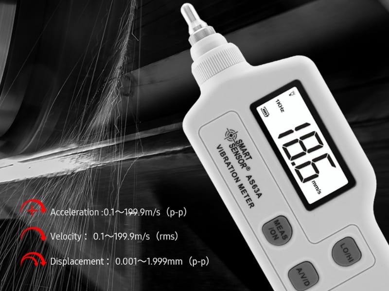 Smartsensor AS63A sở hữu dải đo rộng, cho kết quả nhanh và đáng tin cậy