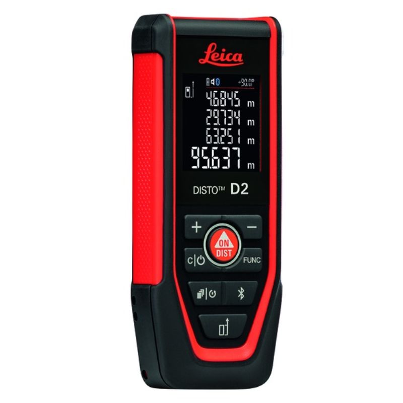 Leica DISTO D2-2 nhỏ gọn, đo cảm biến nghiêng 360 độ tiện lợi