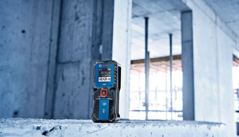 Bosch GLM 50-21 nhỏ gọn, dễ sử dụng