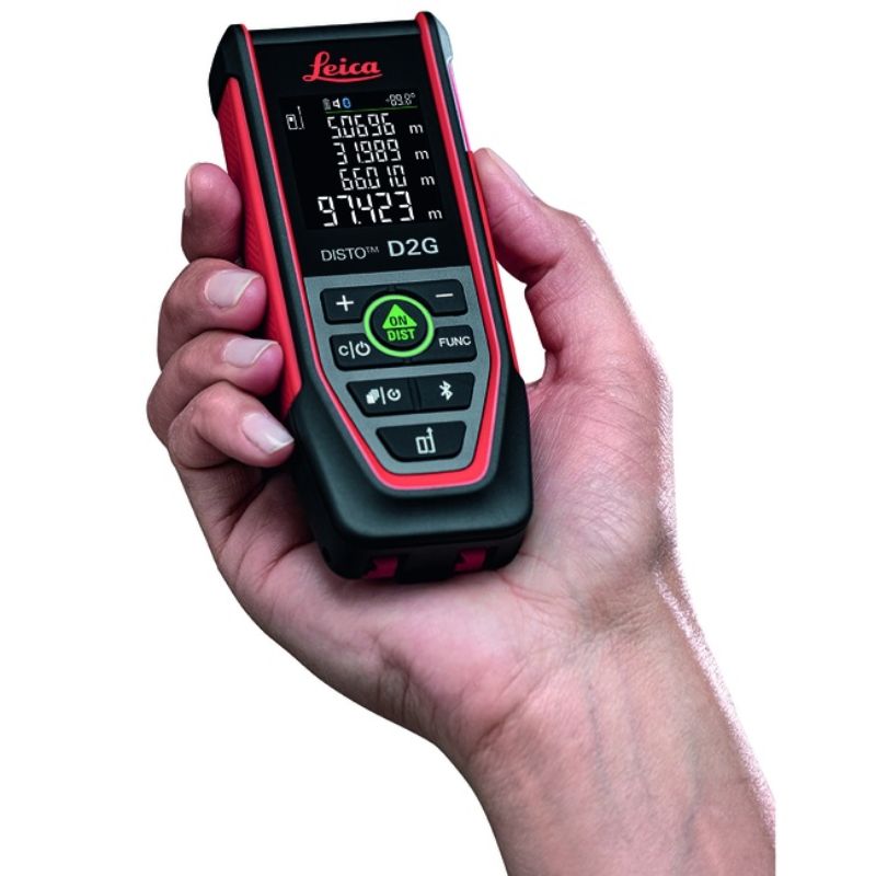 Leica Disto D2G-2 thiết kế nhỏ gọn, tích hợp nhiều tính năng đo tiện lợi