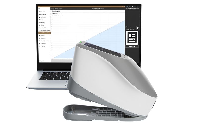 Máy đo mật độ màu quang phổ 3nh YD5010 Plus có thể kết nối với PC