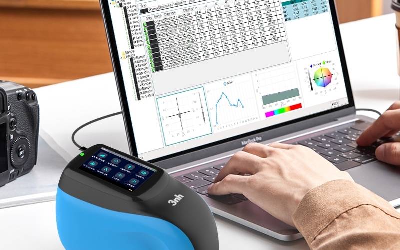 Máy đo quang phổ đa góc KS006 kết nối linh hoạt với máy tính
